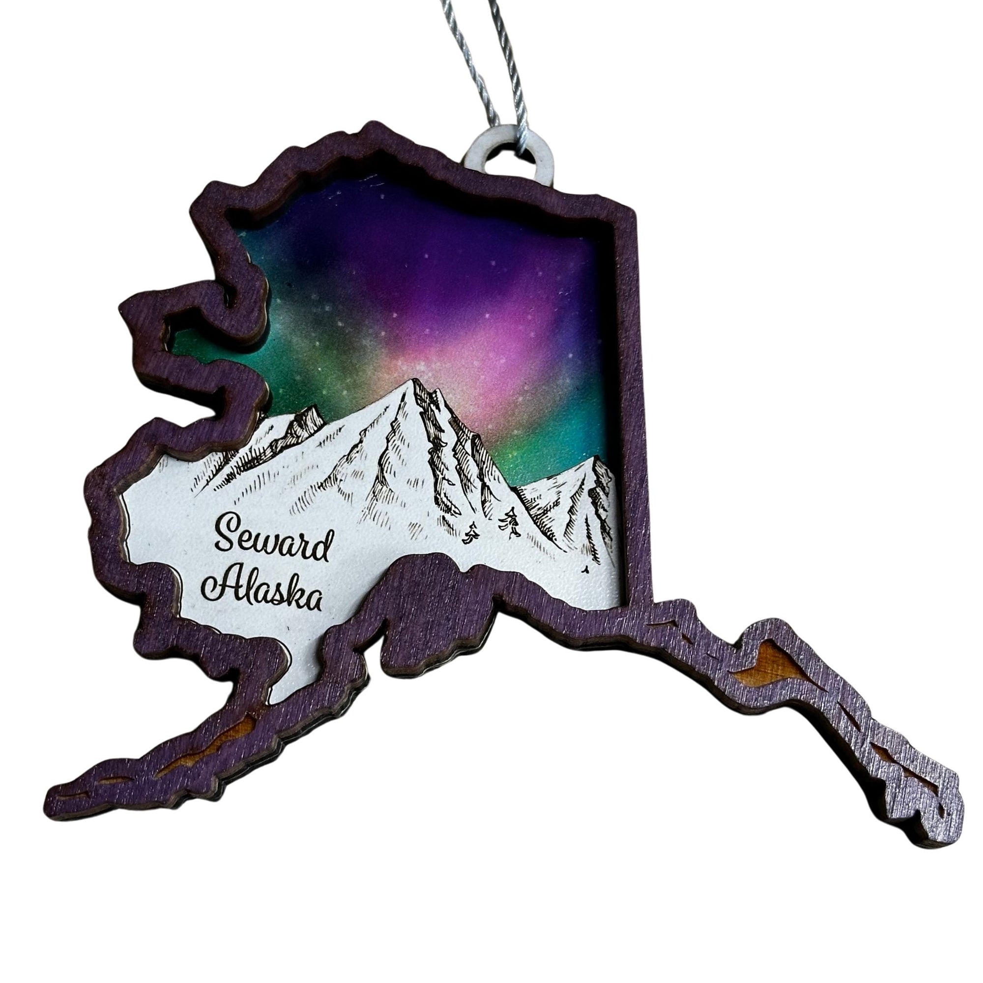 Alaskan Northern Lights Ornament