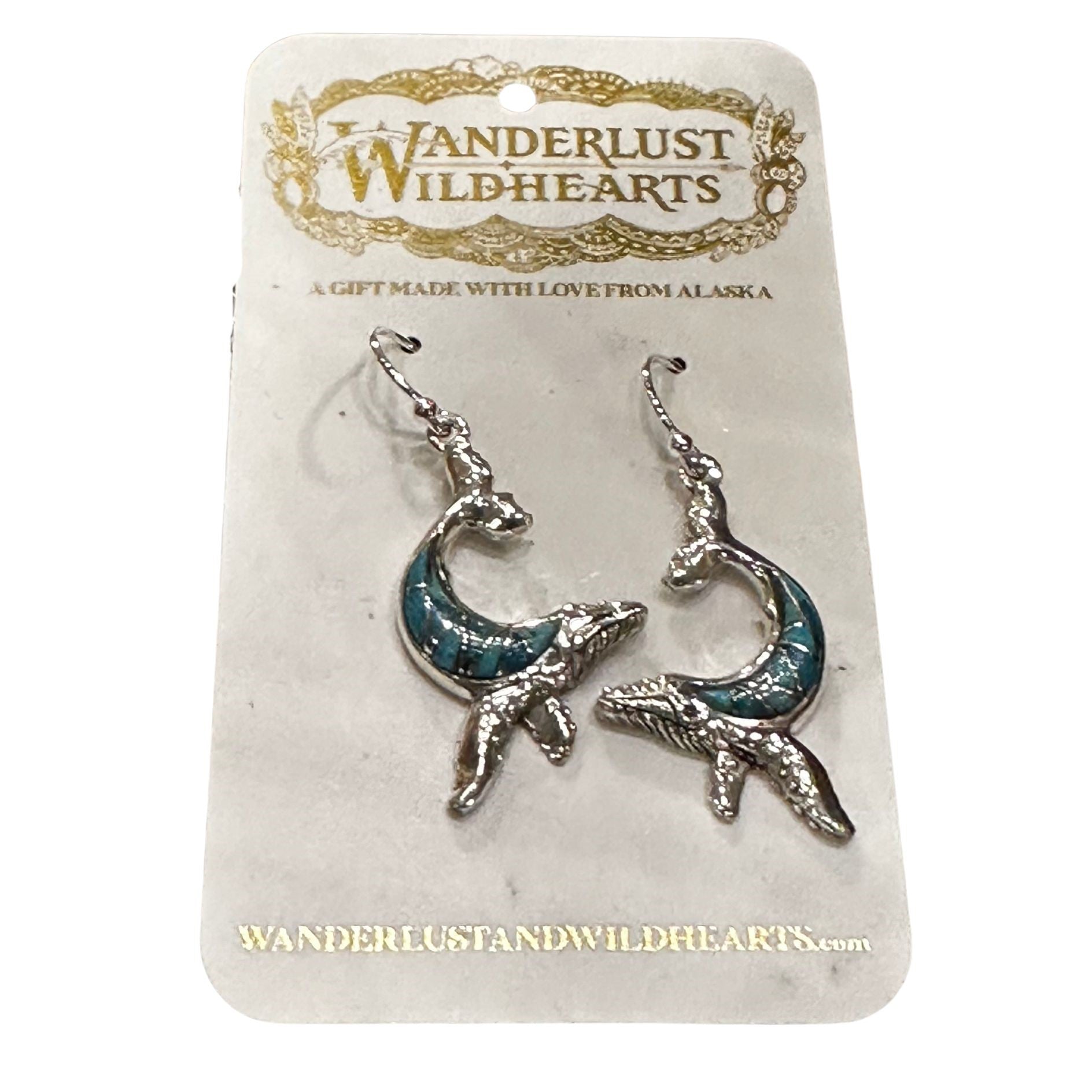 Humpback Inlay Earrings