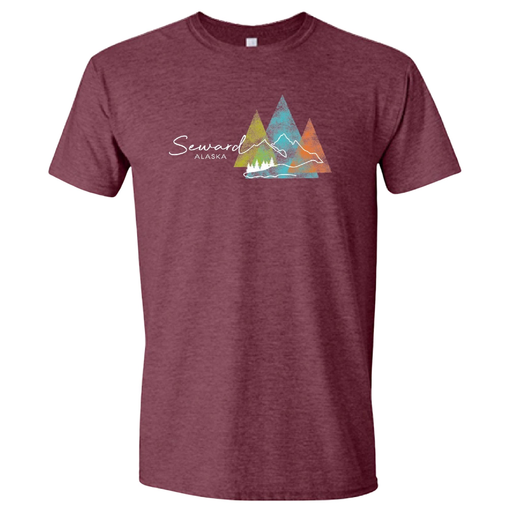 Tri Color Peaks Tee