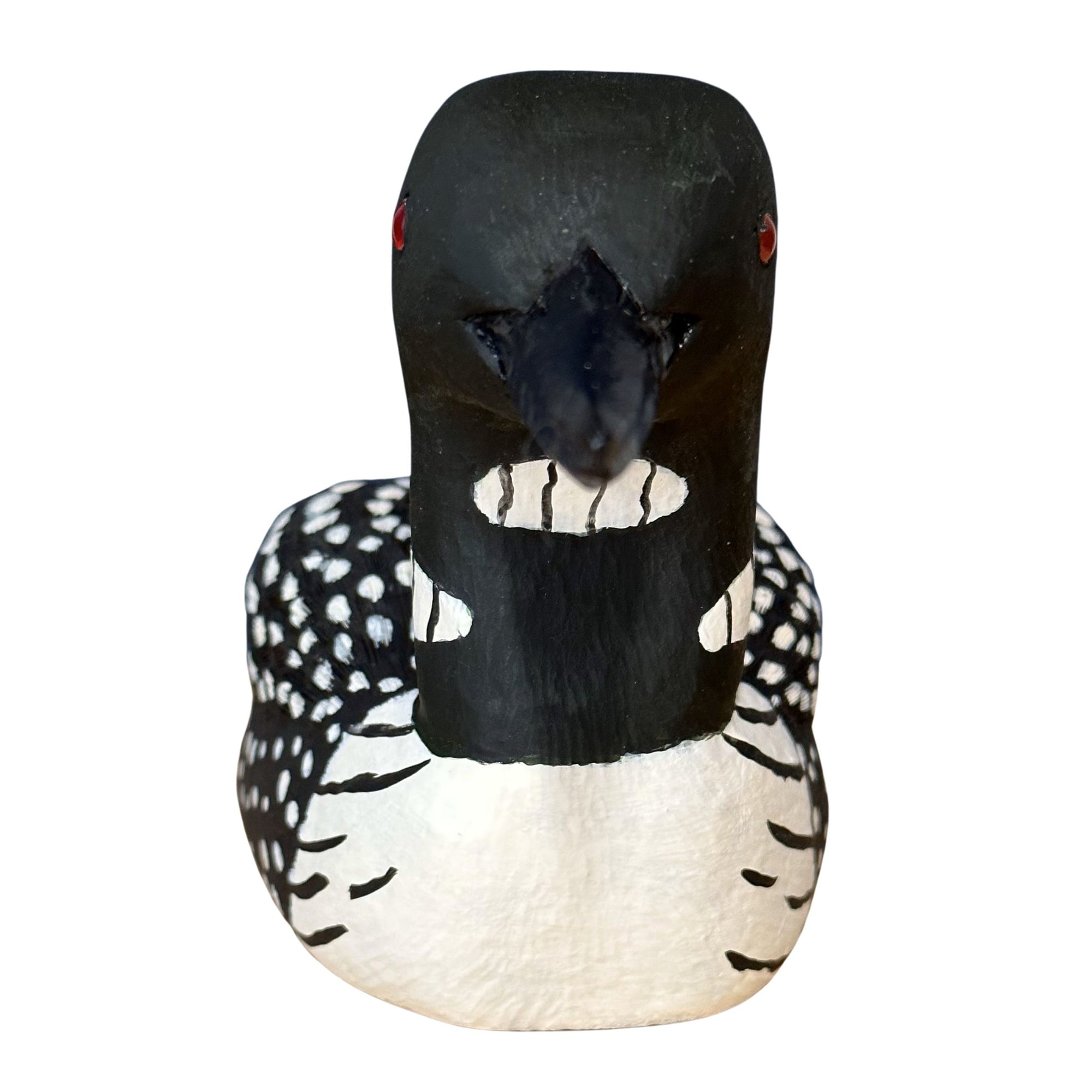 Common Loon Wood Carving