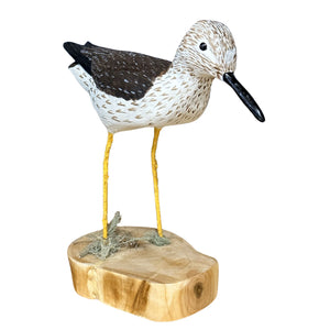 Greater Yellowlegs Wood Carving