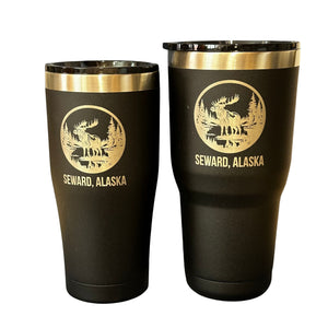 Circle Moose Tumbler 20oz