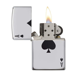 Lucky Ace Simple Spade Lighter