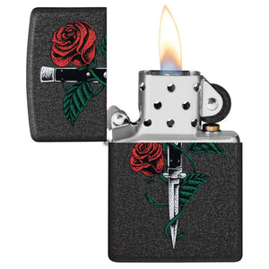 Rose Dagger Design Lighter