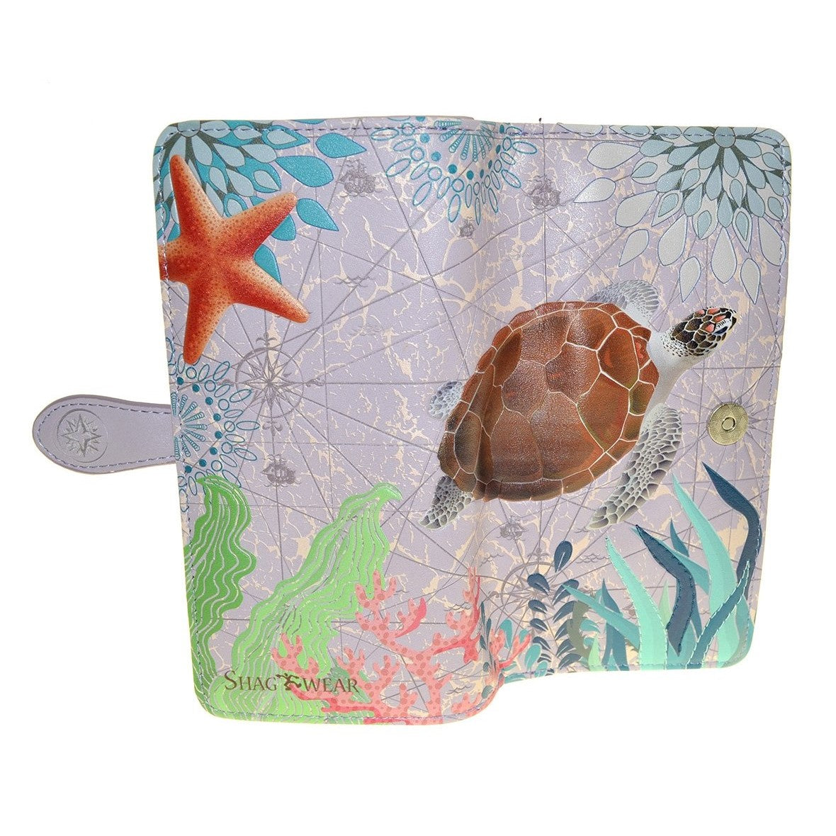 Sea Turtle Wallet - Large