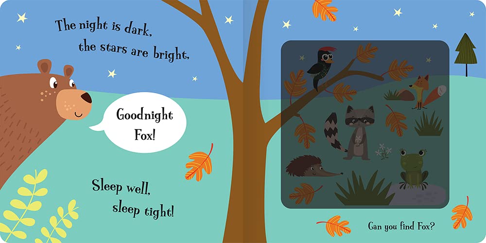 Goodnight Bear Magic Flashlight Book