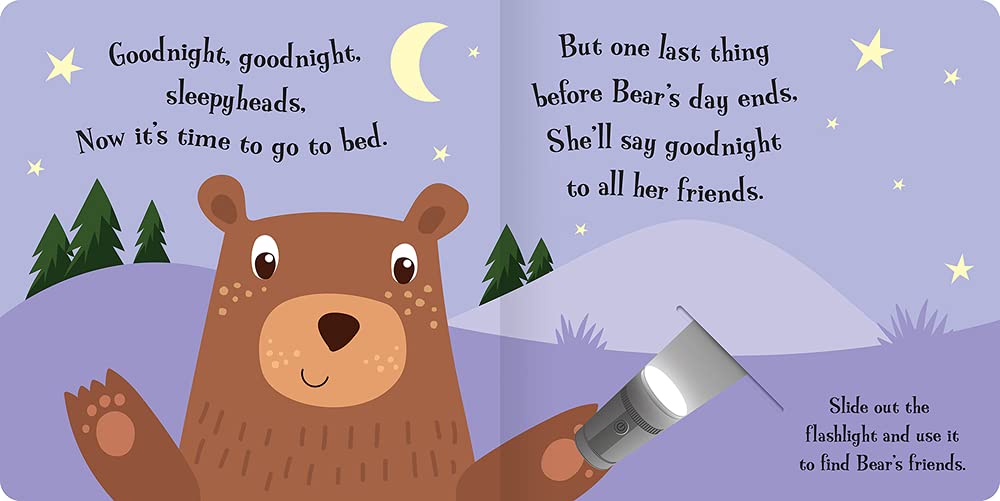 Goodnight Bear Magic Flashlight Book