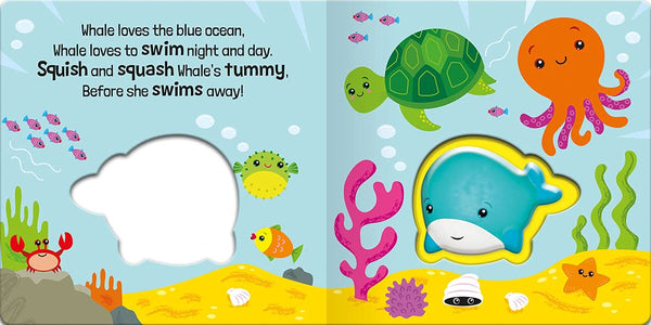 Squishy Squashy Whale Book - Forests, Tides, and Treasures