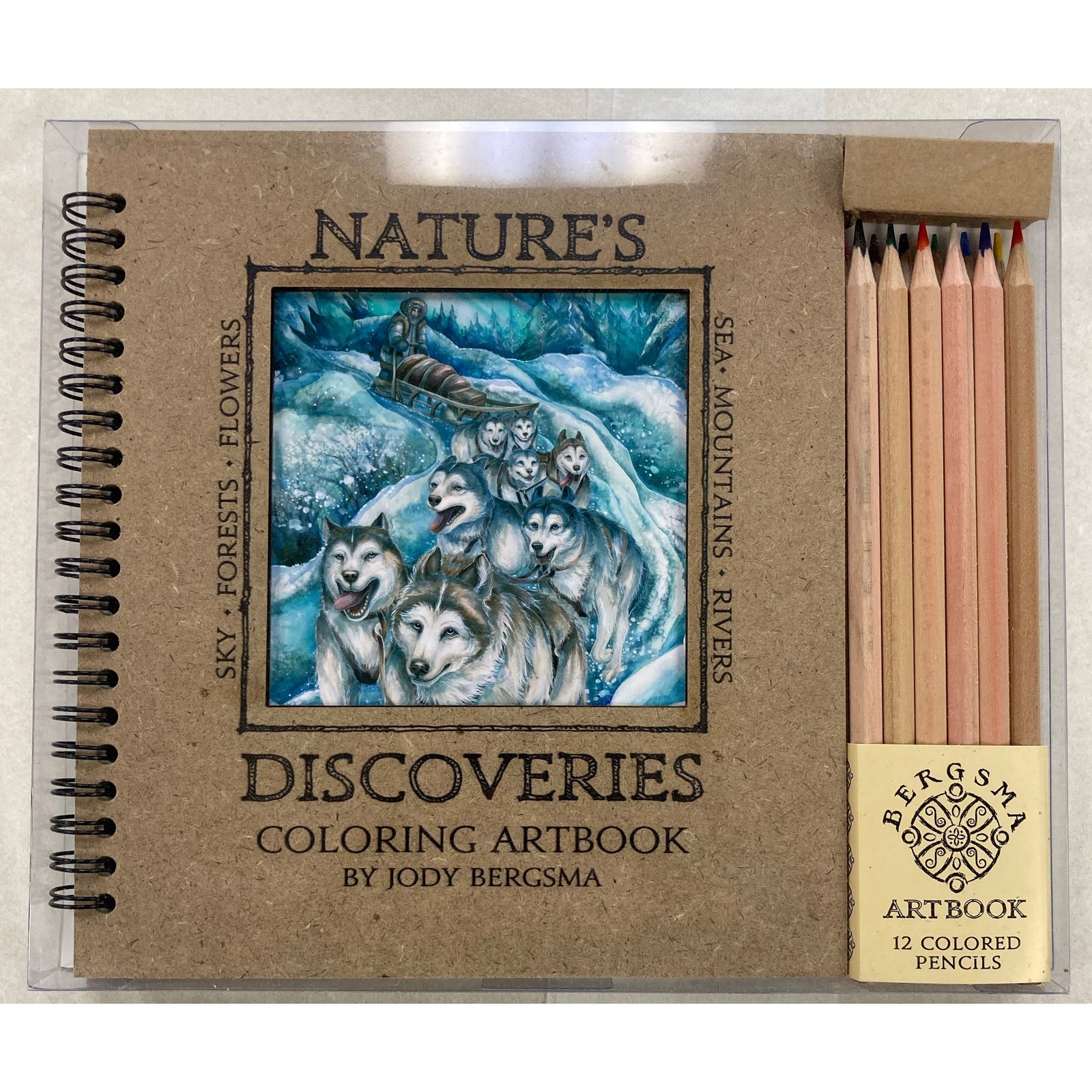 Life in Color Book - Coloring Book - Forests, Tides, and Treasures