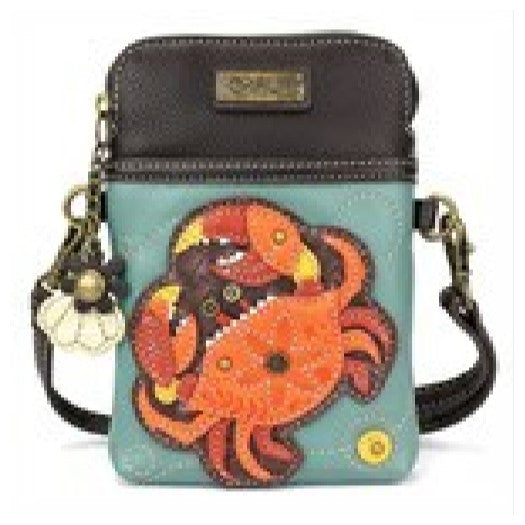 Crab Cellphone Crossbody