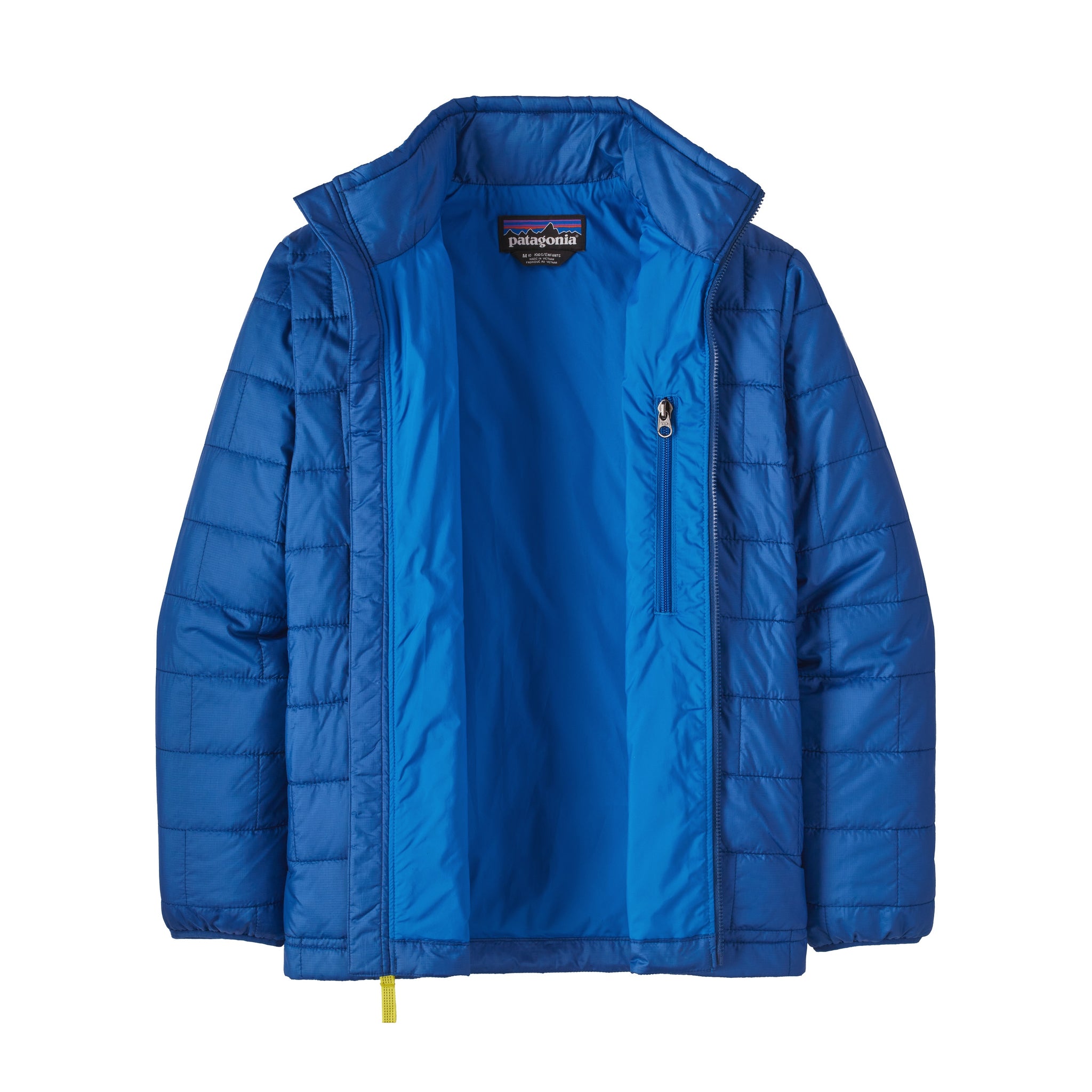 Nano Puff Brick Quilted Kids Jacket - Forests, Tides, and Treasures