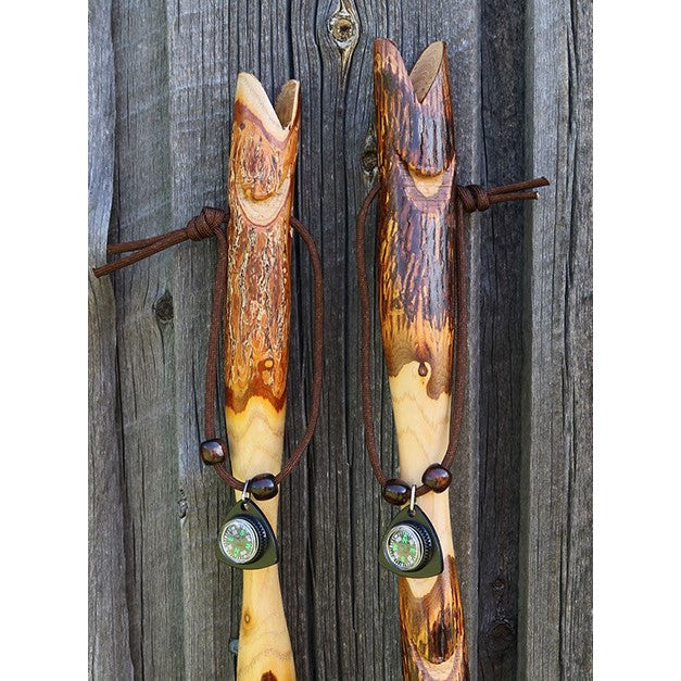 Carving Wooden Finger Puppets Cane Toppers